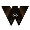 DJECO W - Graphic Animal Letter