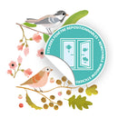 DJECO Romantic Birds Window Sticker