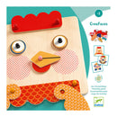 DJECO CreaFaces - Educational Wooden Games