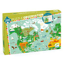 DJECO Around the world + booklet - 200 pcs Puzzles