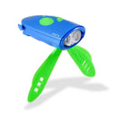 The Hornit Mini Hornit Green / Blue Horn and Light