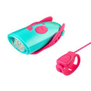 The Hornit Mini Hornit Pink/Turquoise Horn and Light