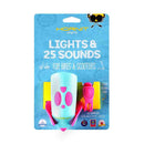 The Hornit Mini Hornit Pink/Turquoise Horn and Light