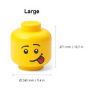 Room Copenhagen LEGO STORAGE HEAD - SILLY (3 Sizes)