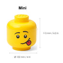 Room Copenhagen LEGO STORAGE HEAD - SILLY (3 Sizes)