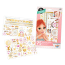BUKI France 75 Washable Tattoos - Metallic
