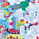 OMY Giant Coloring Poster - SUPERHERO with Pencil